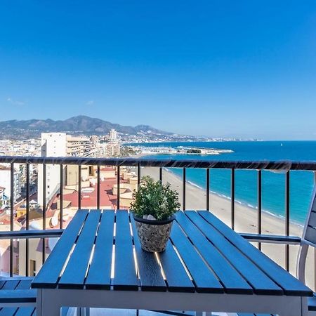 Fuengirola. Bonito Apartamento En Paseo Maritimo. Espectaculares Vistas Al Mar. Primera Linea Eksteriør bilde