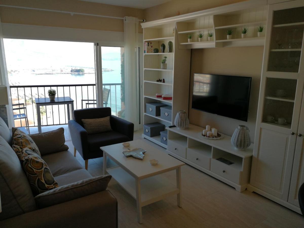 Fuengirola. Bonito Apartamento En Paseo Maritimo. Espectaculares Vistas Al Mar. Primera Linea Eksteriør bilde